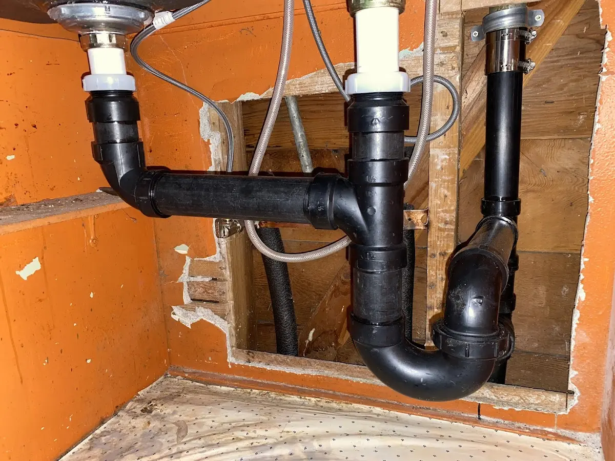 Professional Repiping Services equipment and tools on the job in Bridgeport